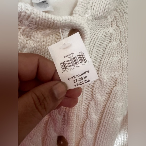 Baby gap cable knitted lined baby sack NWT - Picture 5 of 8